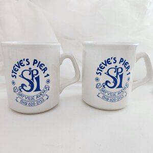 Steve's Pier 1 Collectible Coffee Mugs
